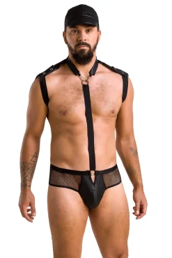 Herren Harness Set mit passendem Jock und Cap