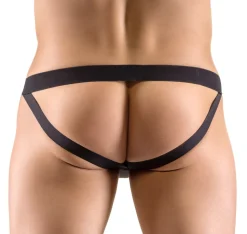 Herren Jock-Strap aus weichen dehnbarem Material in Neopren-Optik