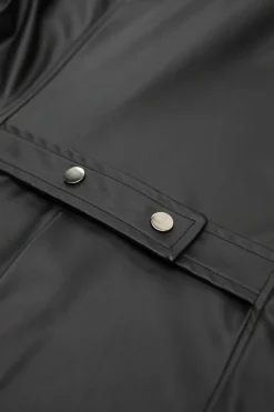 Herren Mantel im edlen Matt-Look mit feinen Details