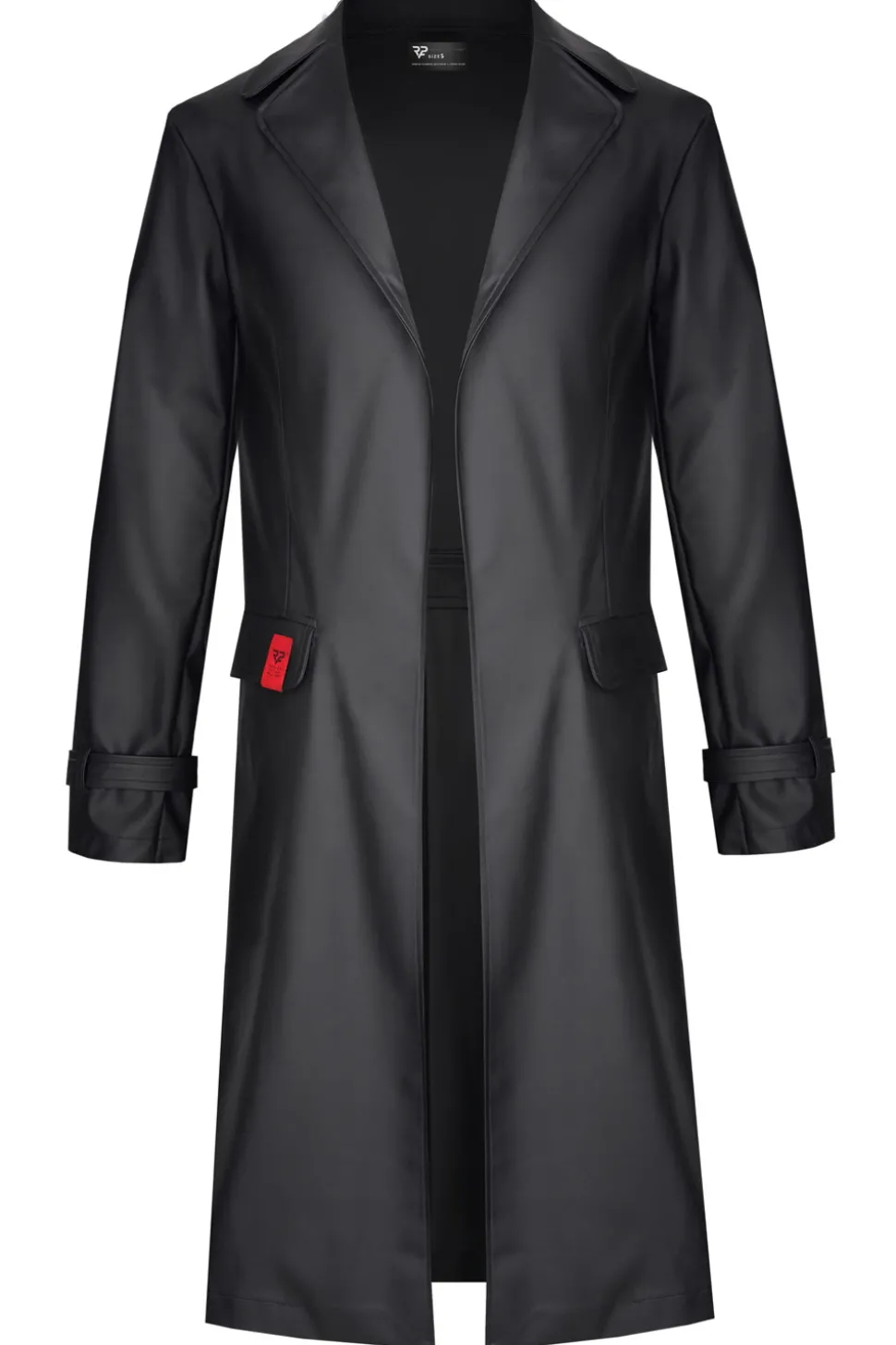 Herren Mantel im edlen Matt-Look mit feinen Details