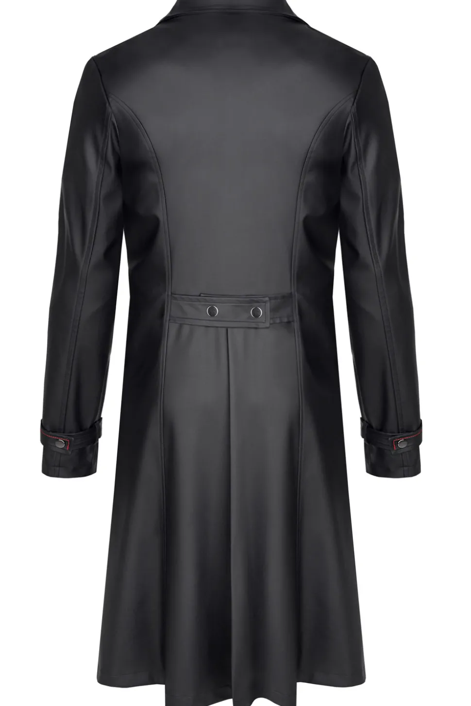 Herren Mantel im edlen Matt-Look mit feinen Details