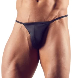 Herren Ministring schwarz