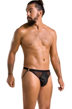 Herren Netz Jock mit Metallringen und Mattlook-Material