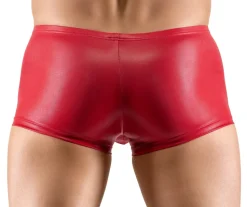 Herren Pants aus weichem Material im Glanz-Look und Push-up Funktion