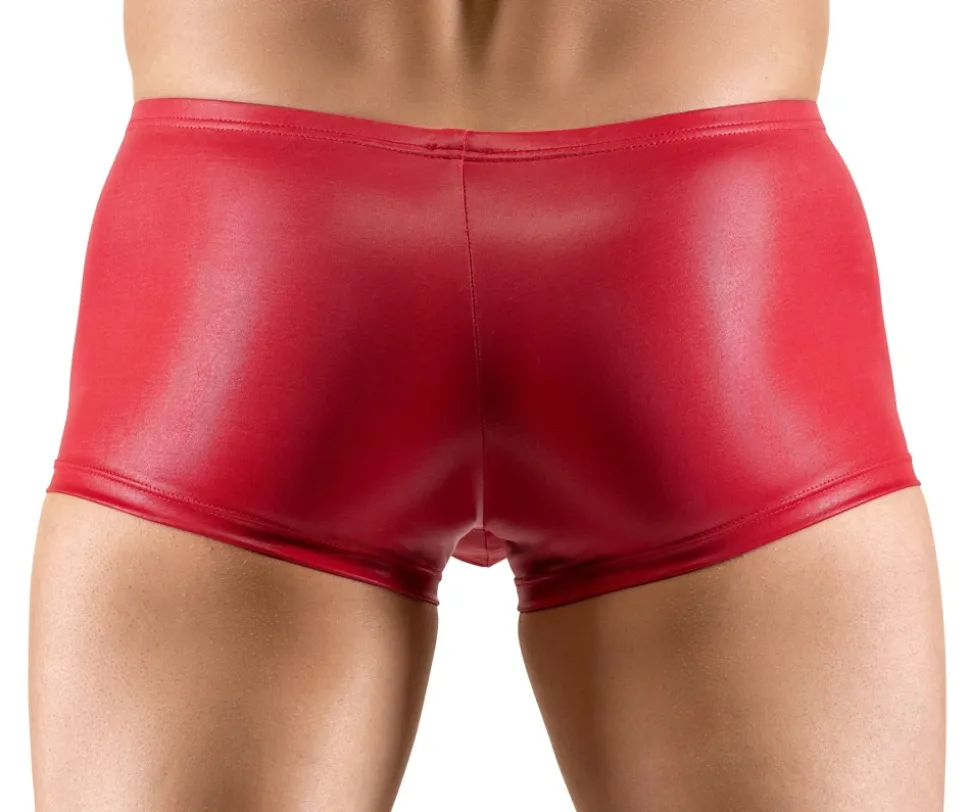 Herren Pants aus weichem Material im Glanz-Look und Push-up Funktion