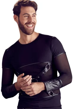 Herren Shirt schwarz