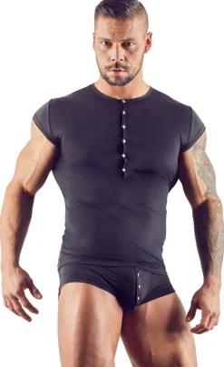 Herren Shirt schwarz