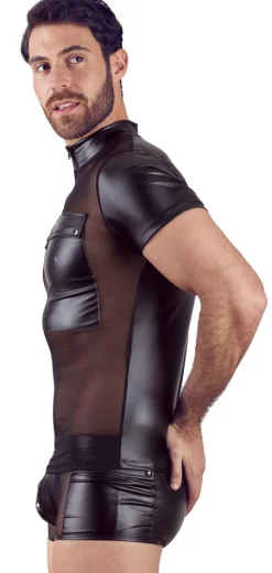 Herren Shirt schwarz