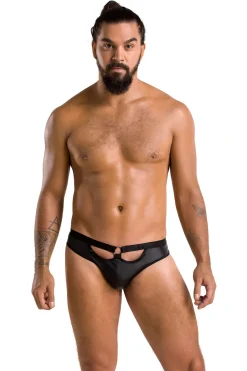 Herren Slip Po-frei mit Riemen