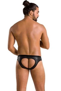 Herren Slip Po-frei mit Riemen