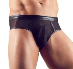 Herren Slip Po-frei schwarz