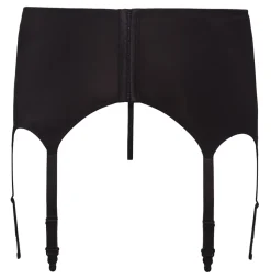 Herren Strapshalter mit edler Spitz aus weichem Material mit Zierschnürung