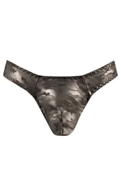 Herren String im Camouflage-Look