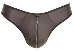 Herren String schwarz