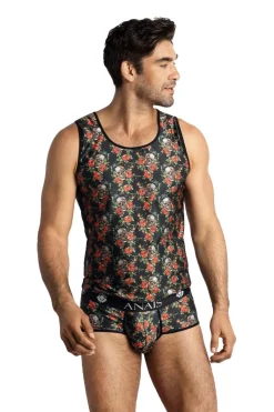 Herren Tank-Top mit Muster