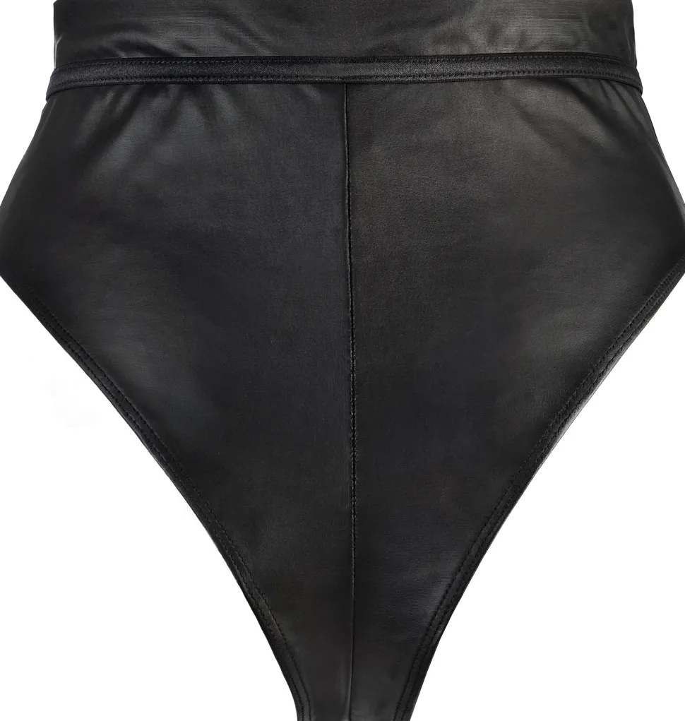 Hight-Waist Slip mit goldenem Detail