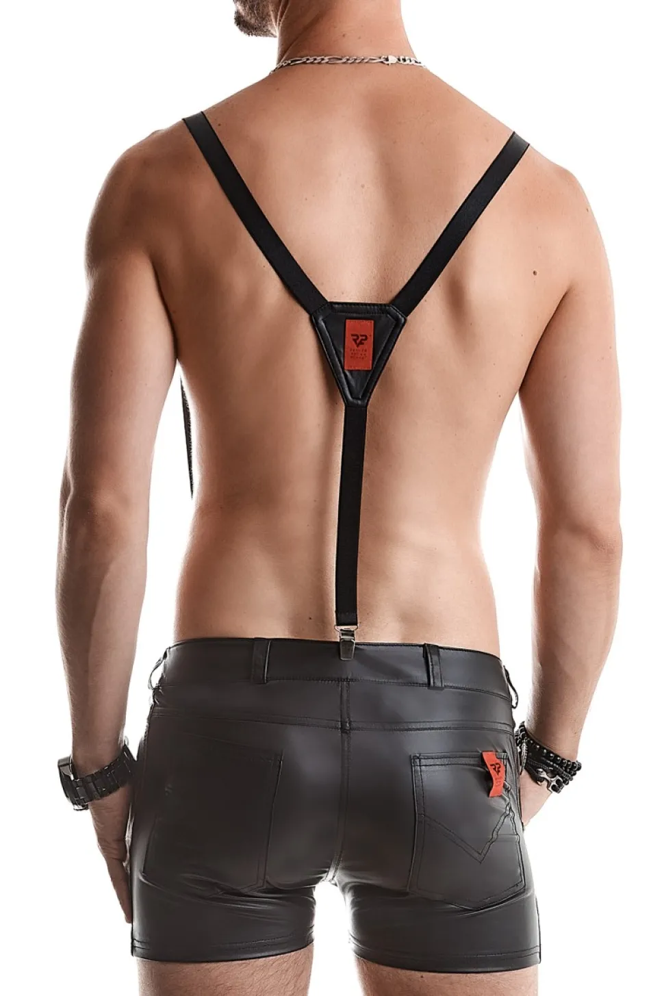 Hosenträger aus elastischen Gummibändern im edlen Stil