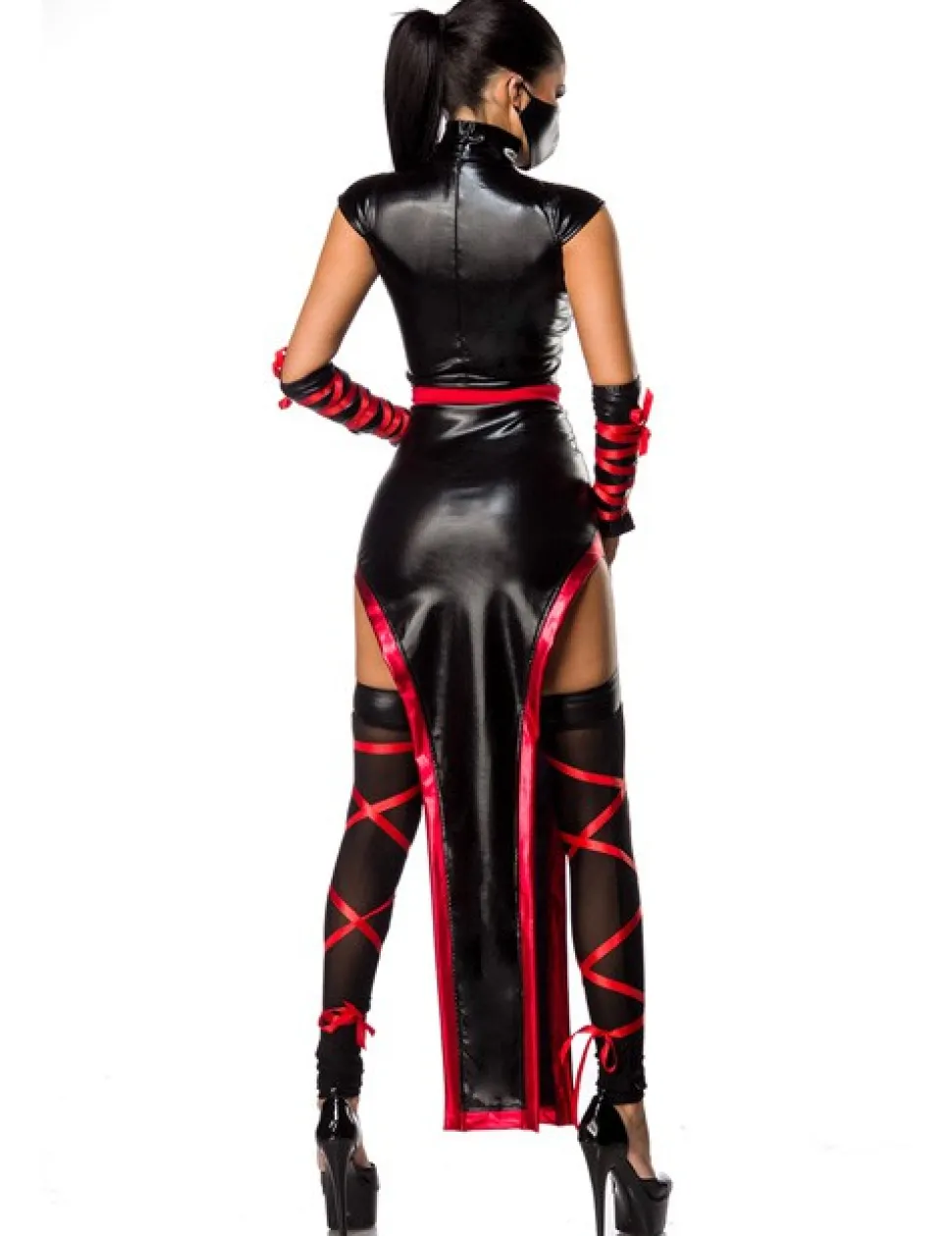 Hot Ninja-Girl Kostüm Set