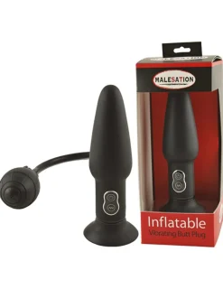 Inflatable Butt Plug with Vibration