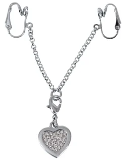 Intimkette mit Anhänger und Strass