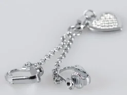 Intimkette mit Anhänger und Strass