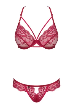 Ivetta 2tlg. Set rot