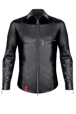 Jacke mit Stehkragen im Wetlook