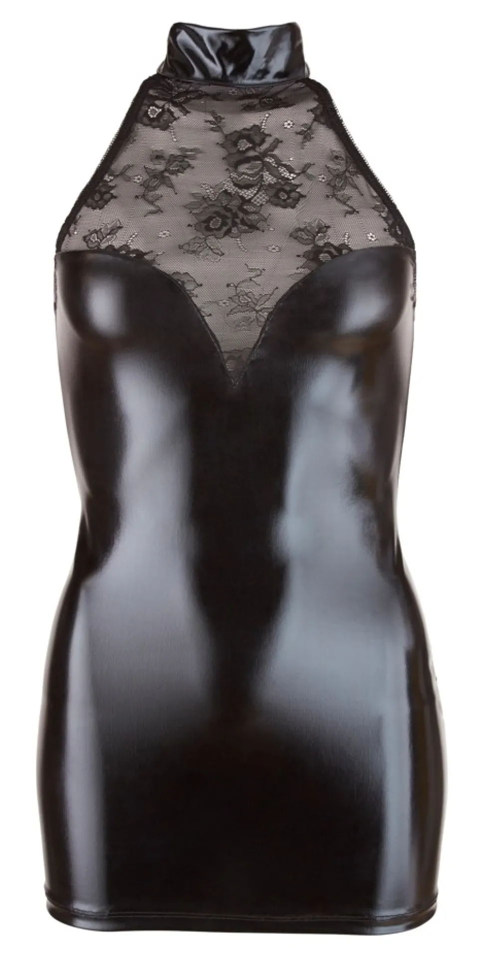 Kleid Spitze schwarz