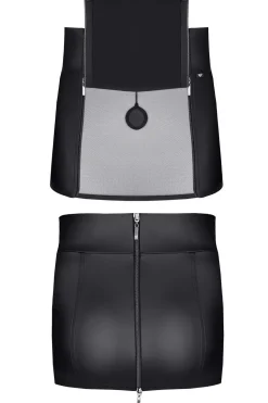 Kurzer Rock im Wetlook