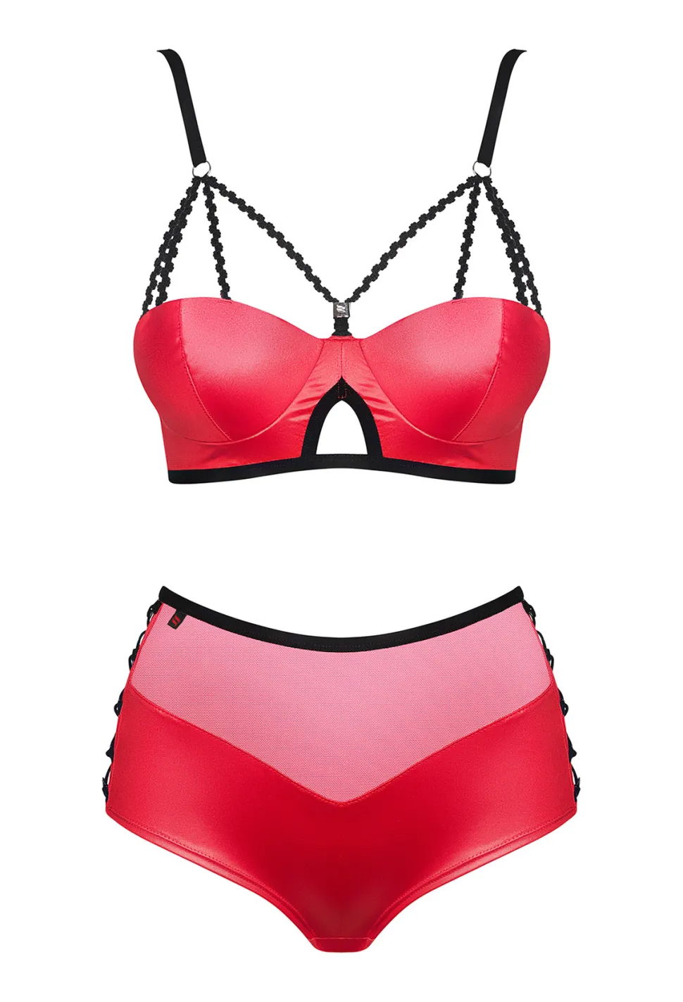 Leatheria 2tlg. Set rot