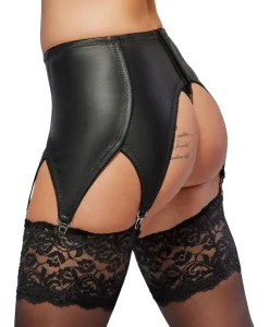 Leder Strapsgurt aus weichem Material im Retro-Style