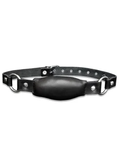 Leder-M&-Knebel lang