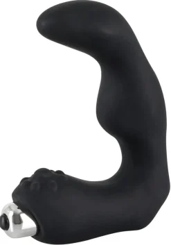 L-förmiger Prostata Vibrator mit Noppen