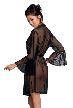 Lovelia Peignoir schwarz