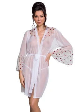 Lovelia Peignoir weiß