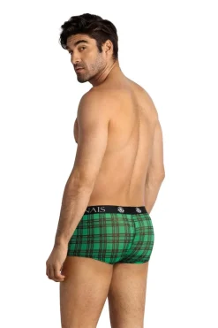 Magic Boxer Shorts in grünem Karo-Muster