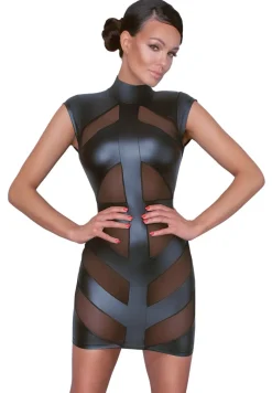 Mattlook Kleid mit Powernet Einsätzen