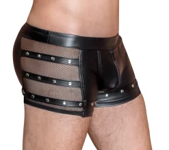 Mattlook Panty mit Nieten und Reißverschluss