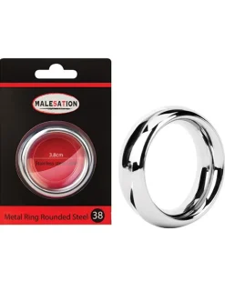 Metal Ring Rounded Steel 38 Cockring