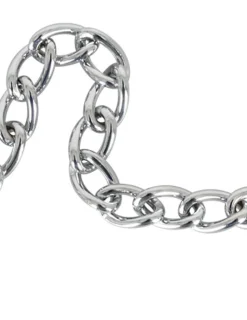 Metallkette 15 cm silber