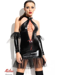 Minikleid Martha schwarz