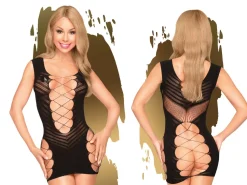 Minikleid mit Cutouts Kleid Dessous