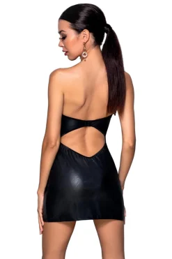 Minikleid mit Schnürung Clubwear Partykleid