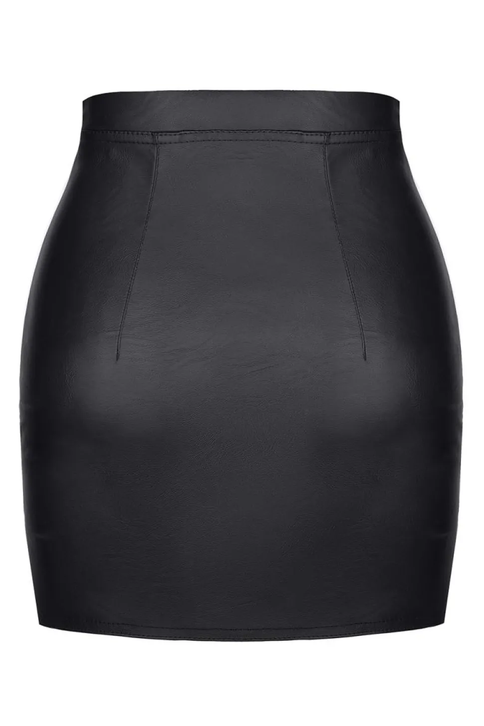 Minirock mit Tasche und Reißverschluss