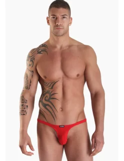 Männer Ministring 99-01 rot