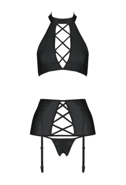 Nancy 3-tlg. Straps Set schwarz