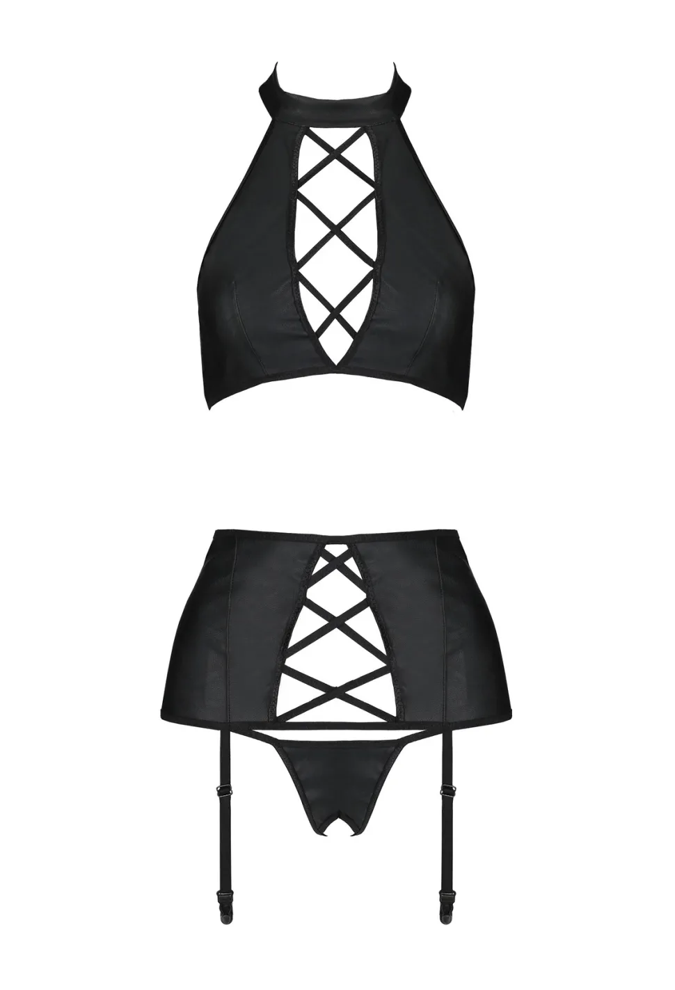 Nancy 3-tlg. Straps Set schwarz