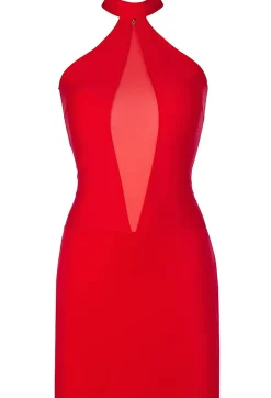 Neckholder Kleid Strech und Tüll