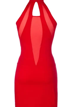 Neckholder Kleid Strech und Tüll