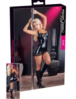 Neckholderkleid schwarz